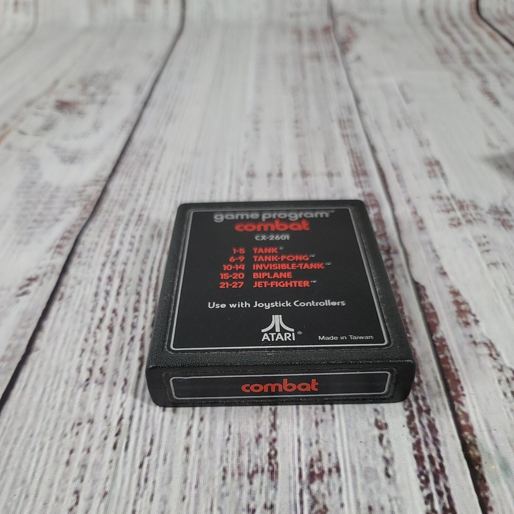 Atari Game Lot‎ (Football,Golf,Space Invaders,Combat) - Picture 3 of 8